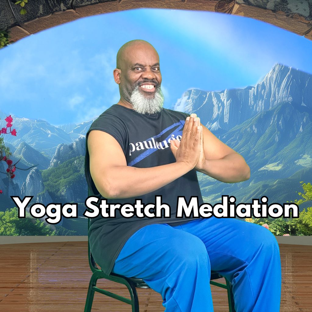 Yoga Chair Stretch Meditation
